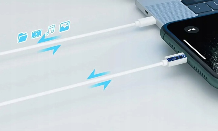 ORYGINALNY KABEL APPLE MLL82ZM/A 2 USB-C USB-C iPHONE 11 12 13 14 15 2M