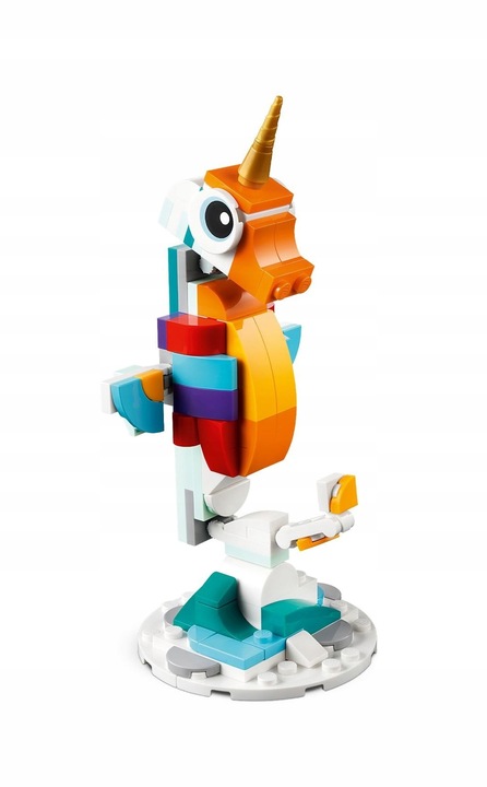 LEGO Creator 3w1 Magiczny jednorożec 31140 + Urodzinowy niedźwiedź 30582