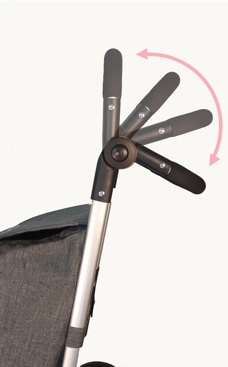 Wózek na zakupy Colombo 4 KOŁOWY PCHANY termiczny