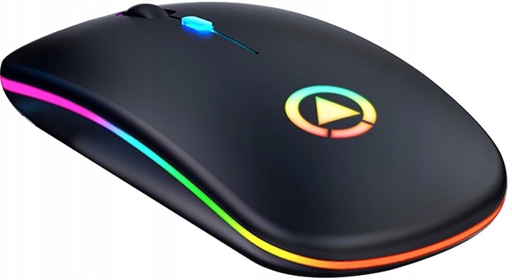 MYSZKA BEZPRZEWODOWA MYSZ OPTYCZNA SLIM LEKKA LED