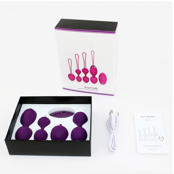 KULKI GEJSZY Z PILOTEM MASAŻ 10 TRYBÓW WIBRACJI WODOODPORNE