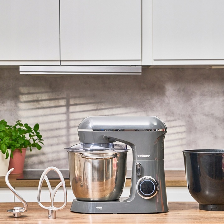 ROBOT KUCHENNY PLANETARNY ZELMER MIKSER WIELOFUNKCYJNY 3 MIESZADŁA 5L