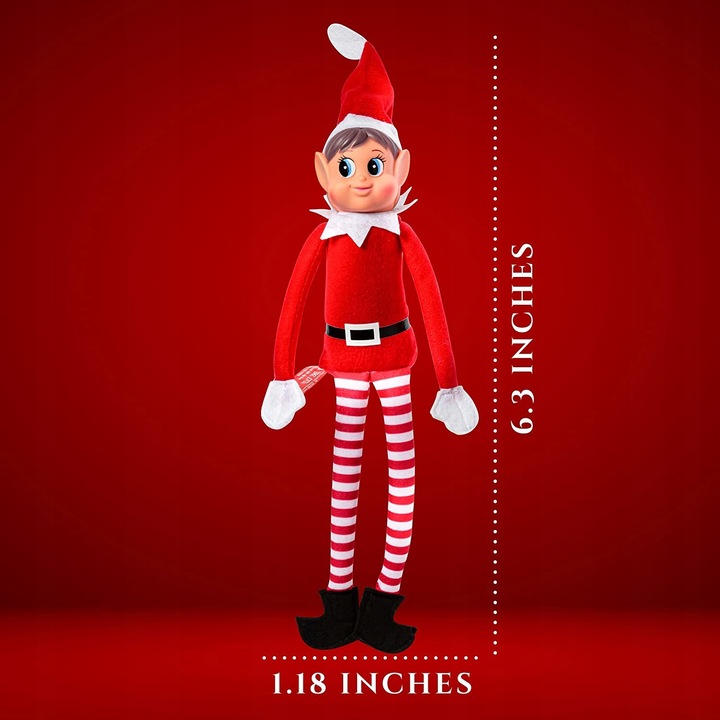 Elves Behavin Badly RED Long Leg Soft Body Vinyl F