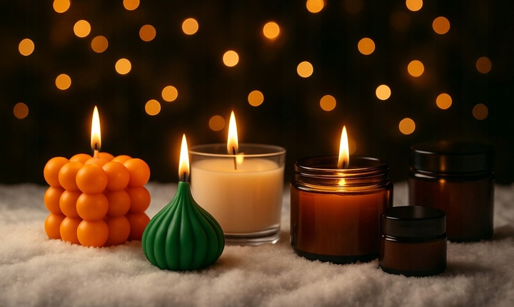 ZESTAW DO ROBIENIA ŚWIEC DIY WYROBU ŚWIECZEK SOJOWYCH 21w1 PREZENT