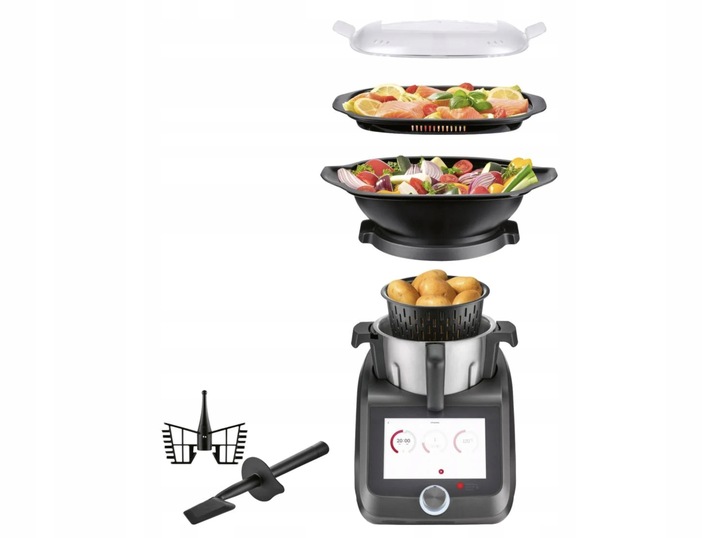 ROBOT KUCHENNY LIDLOMIX 2025 MONSIEUR CUISINE SMART ANTRACYT Wi-Fi