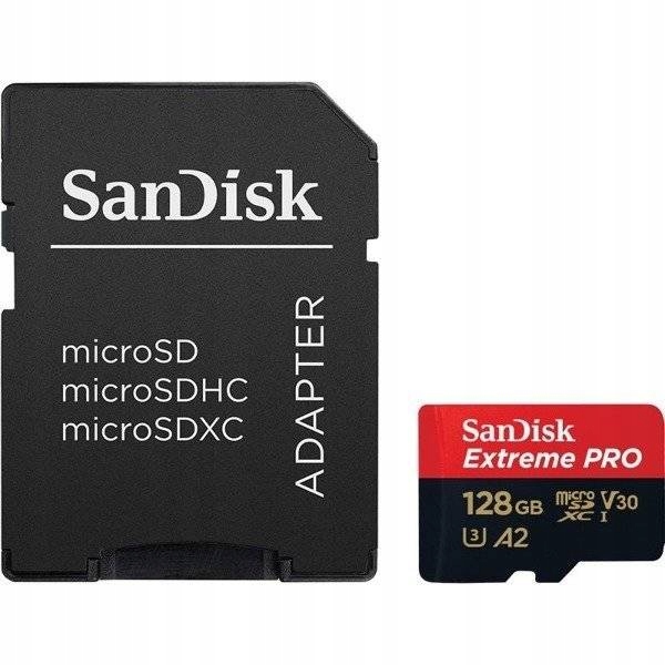 Karta pamięci SanDisk Extreme PRO microSDXC 128 GB