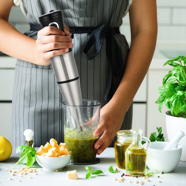 BLENDER RĘCZNY KUCHENNY WIELOFUNKCYJNY MOCNY ROBOT DO KOKTAJLI TURBO