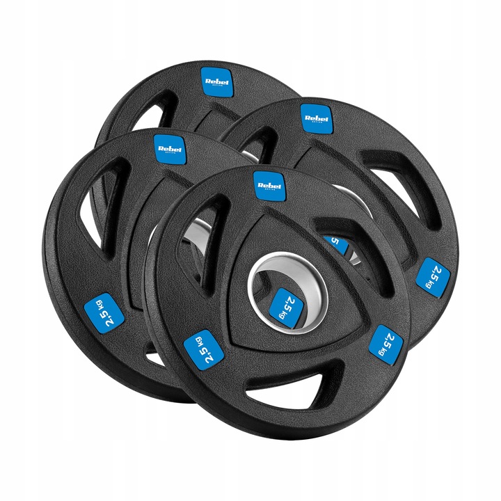 Obciążenie żeliwne olimpijskie zestaw 8x1,25 4x2,5 2x5kg 30kg 51mm Rebel