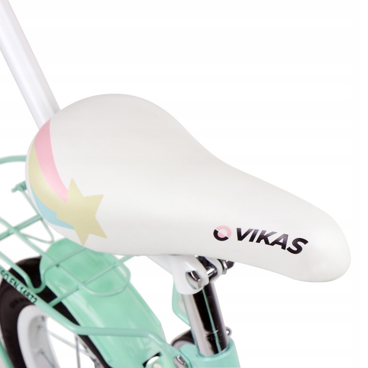 ROWER DZIECIĘCY ROWEREK 12 cali DLA DZIEWCZYNKI KOSZYK + PROWADNIK GRATIS