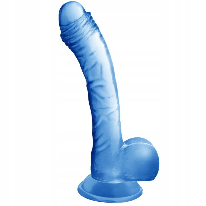 Żelowy Penis Strap-On na Pasie, Dildo do Pegging