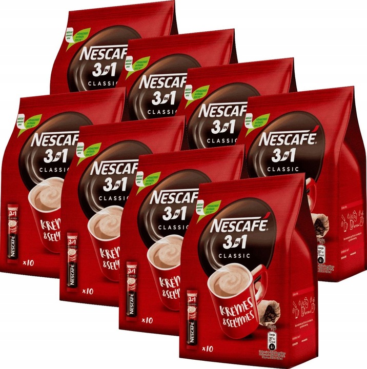 (x8) NESCAFE Torba 3w1 Classic 10tb