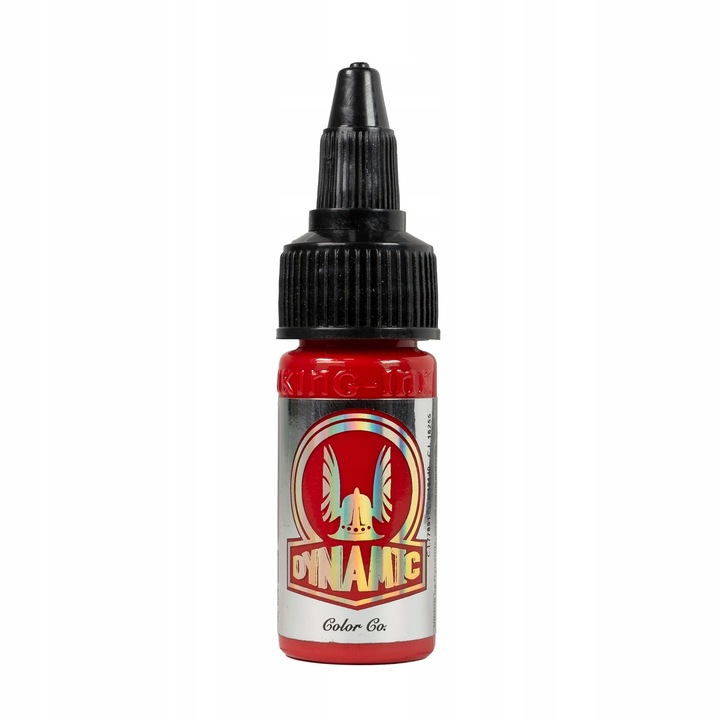 DYNAMIC CRIMSON RED | 15 ml | Farba do tatuowania | Tusz | Tatuaż | REACH