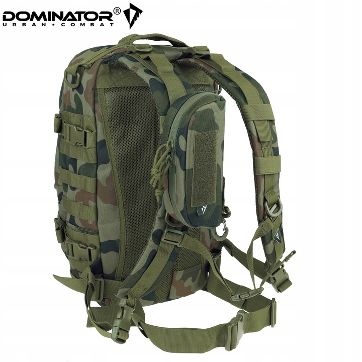 ETUI NA OKULARY TWARDE KIESZEŃ MOLLE DOMINATOR Z KARABIŃCZYKIEM MORO