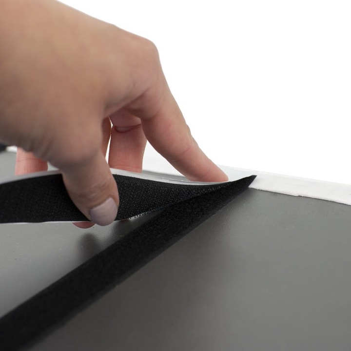 RZEPY DO PANELI TAPICEROWANYCH RZEP MONTAŻOWY SAMOPRZYLEPNY 10m MOCNY