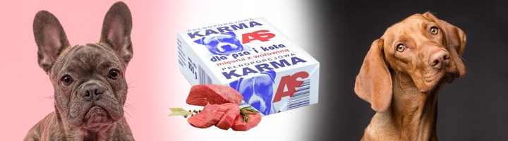 Karma dla Psa Mięso Mrożone Wołowe Bez Kości Surowe Świeże AS 10 kg BARF