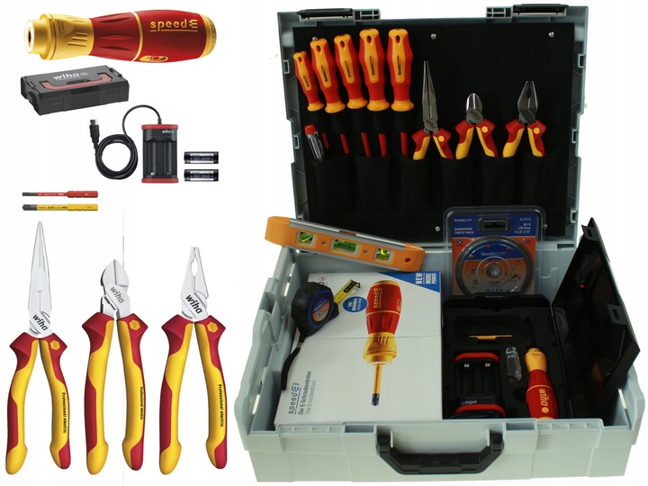 Wiha 44318 Wkrętak elektryczny speedE II electric / Zestaw walizkowy