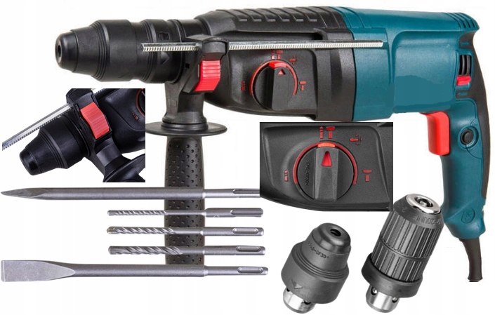 MŁOTOWIERTARKA MŁOT UDAROWY WIERTARKA 3150W SDS+