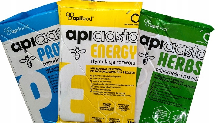 APICIASTO 10x1kg POKARM dla pszczół ENERGETYZUJĄCY APICIASTO energy