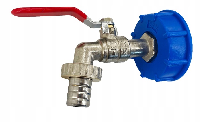 KRAN DO ZBIORNIKA 1000 ZAWÓR DO MAUZERA NA WĄŻ 1/2