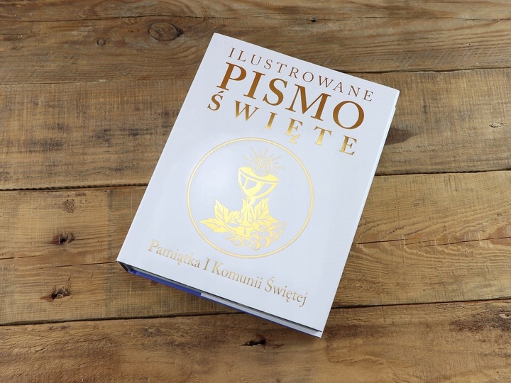 8p Pismo Święte Biblia Pamiątka na Prezent Pierwsza Komunia