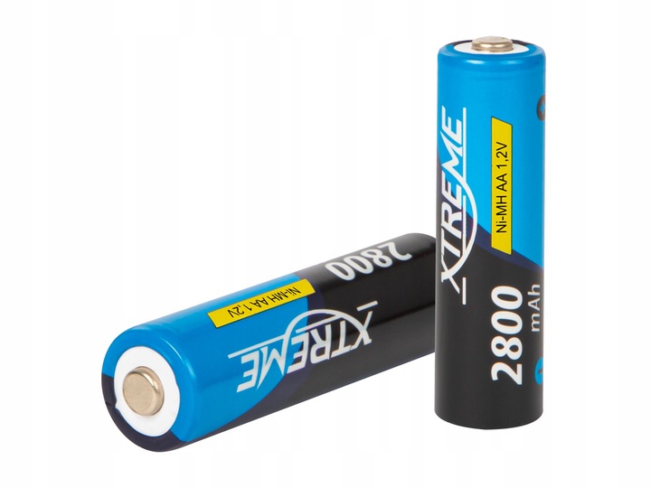 4 SZT AKUMULATOR XTREME Ni-MH AA R6 1.2V 2800mAh