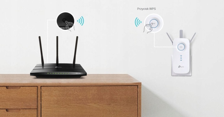 Wzmacniacz sieci TP-LINK RE550