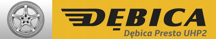 4x DĘBICA 215/50R17 PRESTO UHP 2 95 W XL FP DOT2022 letnie