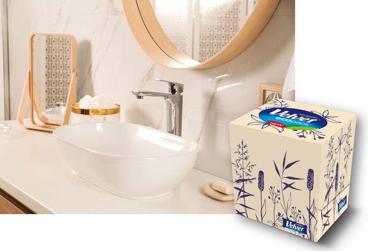 Velvet chusteczki Cube 10 opak.