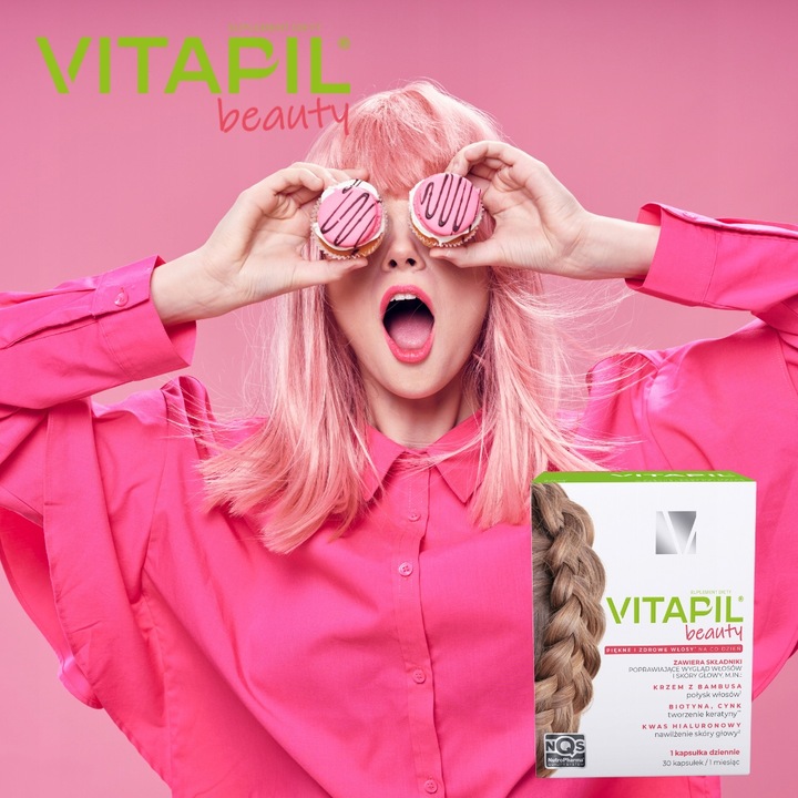 VITAPIL BEAUTY 30 KAPS. NA PIĘKNE I LŚNIĄCE WŁOSY