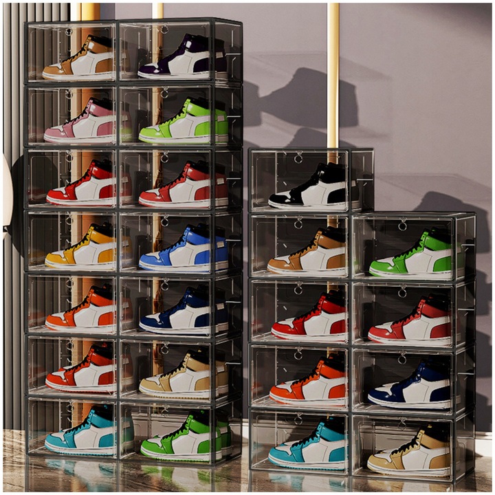 PUDEŁKO POJEMNIK ORGANIZER NA BUTY PREMIUM na zabawki akcesoria do biura