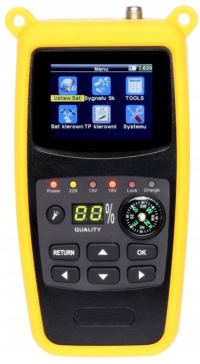 Miernik Satelitarny DVB-S/2 Satlink WS-6933 Sygnał do ustawień anteny