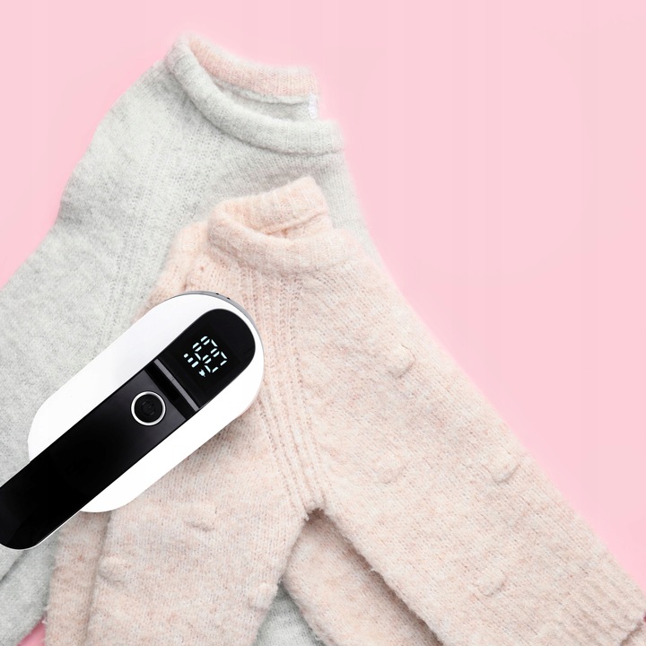 GOLARKA DO UBRAŃ AKUMULATOROWA DO CZYSZCZENIA TAPICERKI SWETRÓW KANAPY