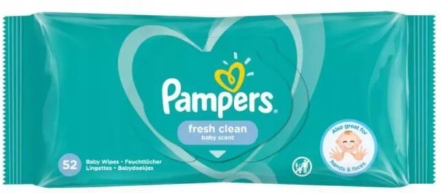 Pampers Chusteczki FRESH CLEAN 15x80 szt