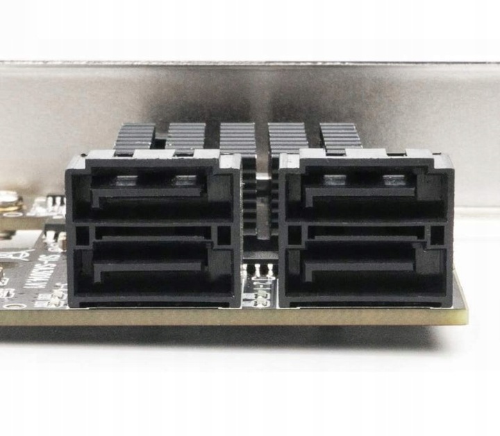 Kontroler Adapter Karta PCI-E 1x na 4x SATA 3