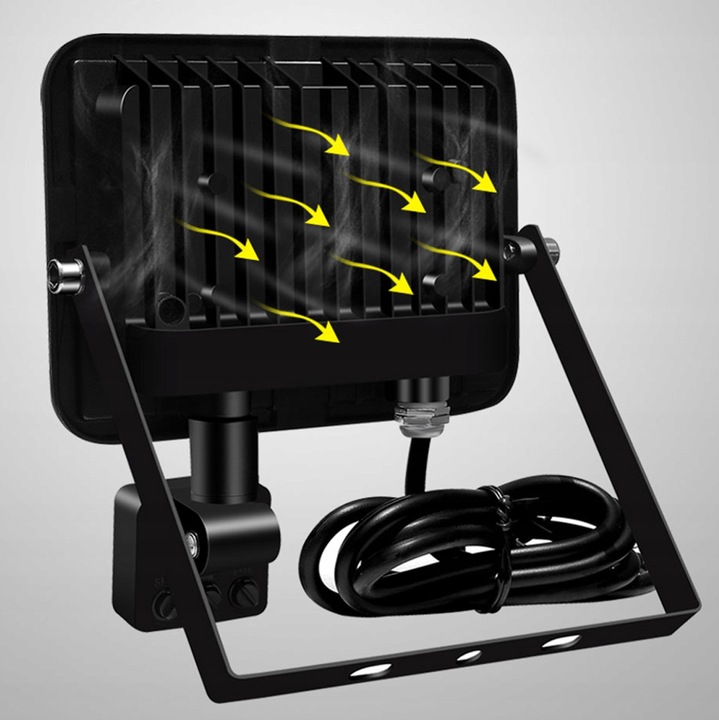 NAŚWIETLACZ HALOGEN LED 50W Z CZUJNIKIEM RUCHU ZMIERZCHU LAMPA