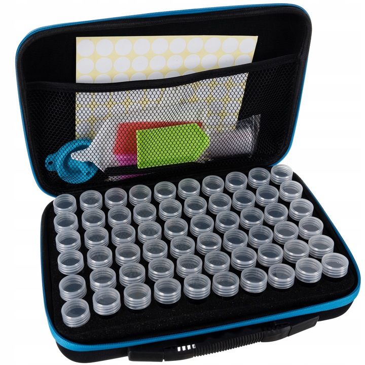 Akcesoria do Diamond Painting Haft Diamentowy Potężny Zestaw do Haftu Etui