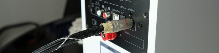 Kabel RCA-RCA Cinch do subwoofera Cross-Tech 3m