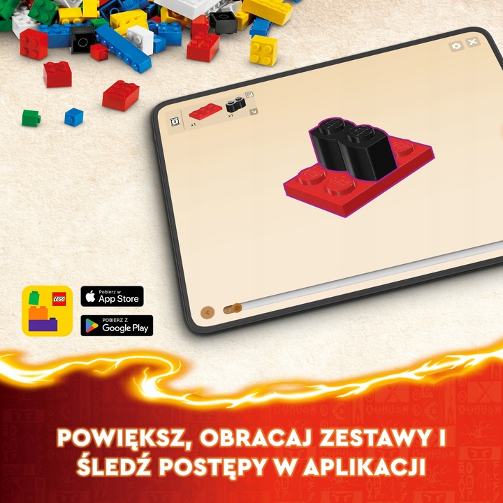 LEGO NINJAGO Mech żywiołu ziemi Cole’a 71806