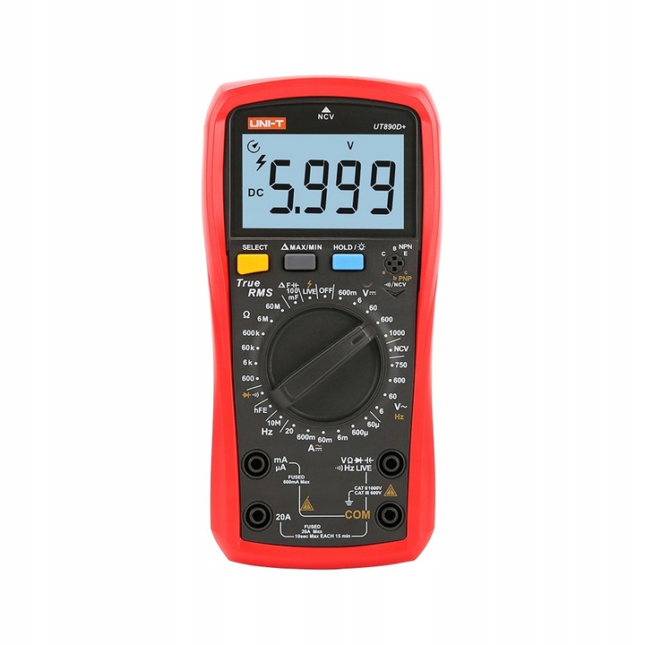 Miernik uniwersalny Uni-T UT890D+