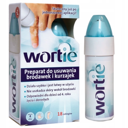 WORTIE PREPARAT DO USUWANIA KURZAJEK 50ml