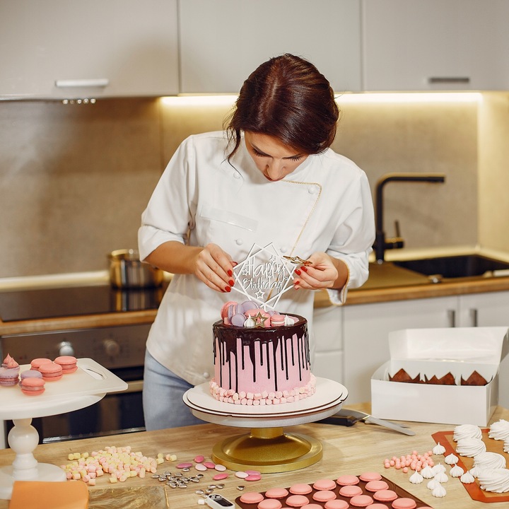 PODKŁAD PODKŁADKI POD TORT 26 CM 10 SZT HDF OKRĄGŁY BIAŁY BEZZAPACHOWY