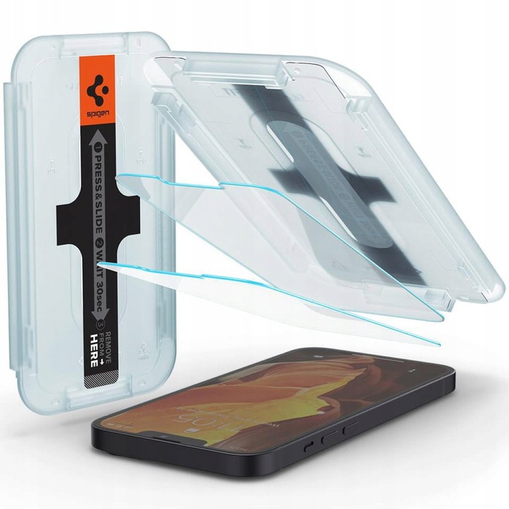 2x Szkło hartowane Spigen do Apple iPhone 13 Mini