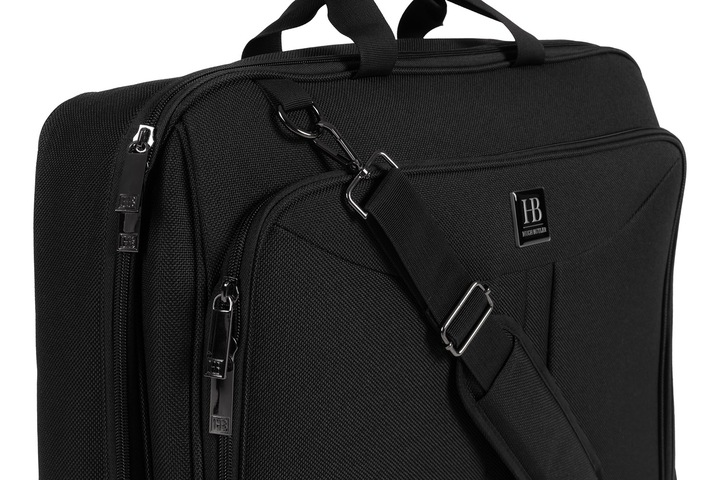 Solidna TORBA męska podróżna POKROWIEC na garnitur Hugh Butler Alfred