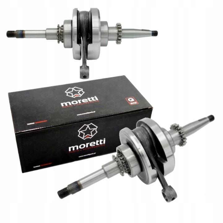 WAŁ KORBOWY WZMACNIANY TUNING SKUTERY 4T GY6 Martinelli