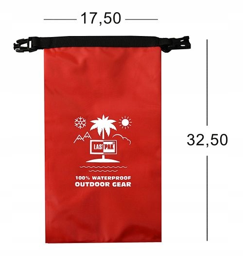 WOREK Wodoodporny 2L Wodoszczelny Torba 4 sztuki