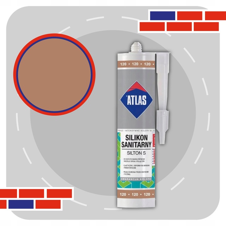 ATLAS SILIKON SILTON S 280ml - 120 TOFFI