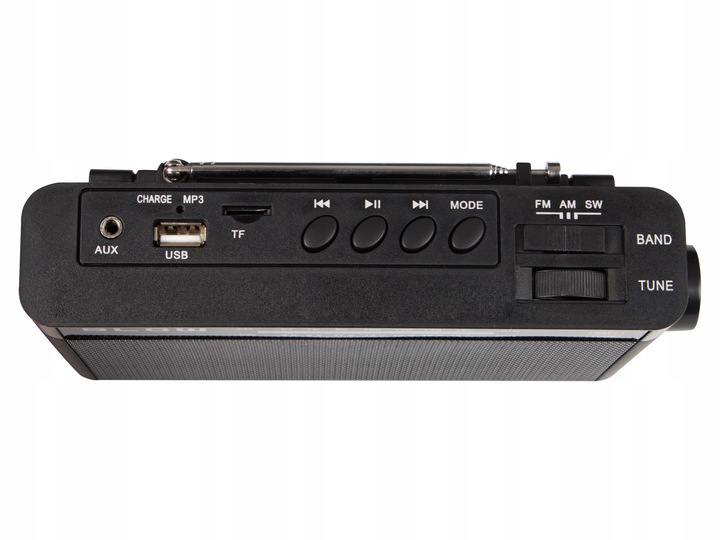 RADIO PRZENOŚNE AM/FM KUCHENNE BUDOWLANE BLUETOOTH AKUMULATOR USB AUX