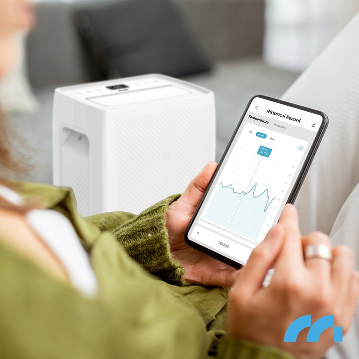 OSUSZACZ POWIETRZA 20L/24H POCHŁANIACZ WILGOCI OCZYSZCZACZ WIFI