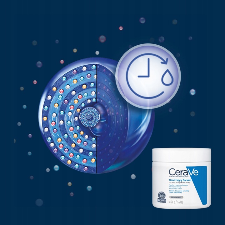 Balsam CeraVe Nawilżający Skóra Sucha i Bardzo Sucha, Twarz i Ciało 454g