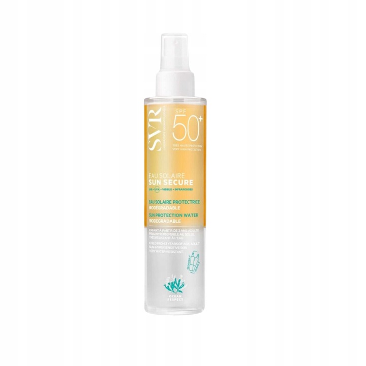 SVR SUN SECURE EAU SOLAIRE SPF50 spray do opalania 200 ml